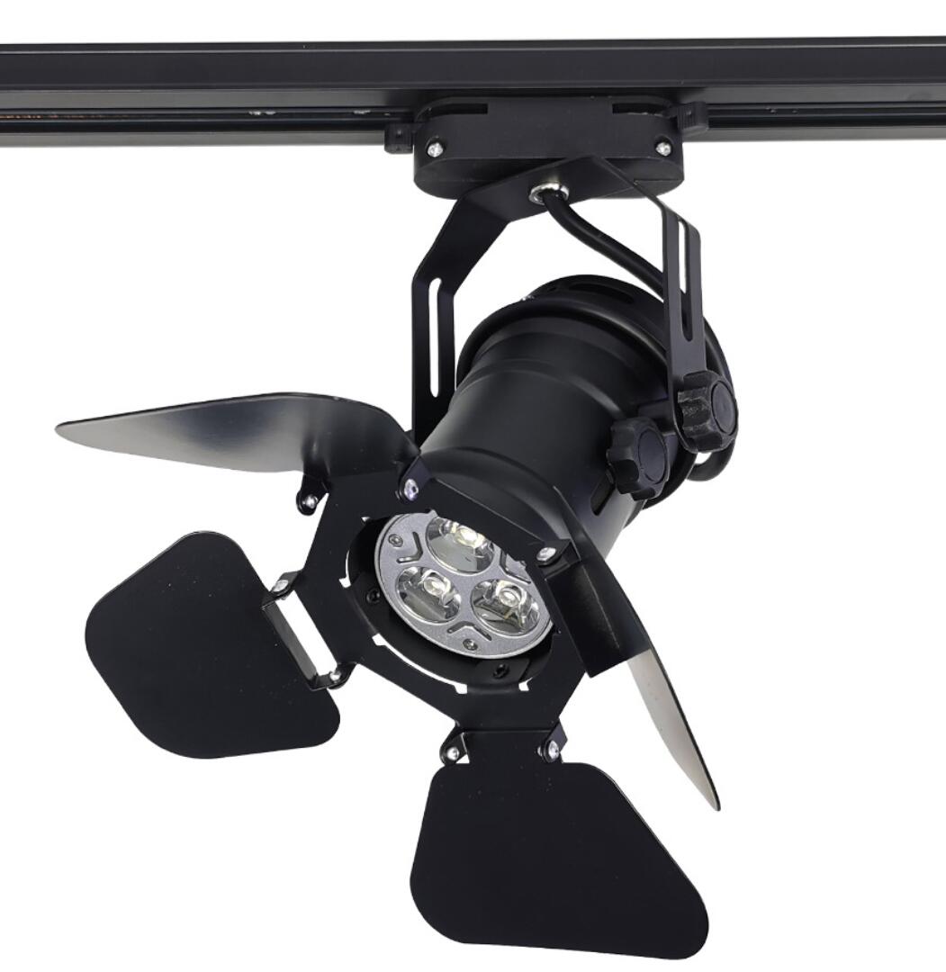 Adjustable GU 10 Stage Track Light Empty Lighting Fixture Adjustable GU 10 Stage Track Light Empty Lighting Fixture